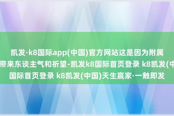 凯发·k8国际app(中国)官方网站这是因为附属开拓被以为不错为家庭带来东谈主气和祈望-凯发k8国际首页登录 k8凯发(中国)天生赢家·一触即发